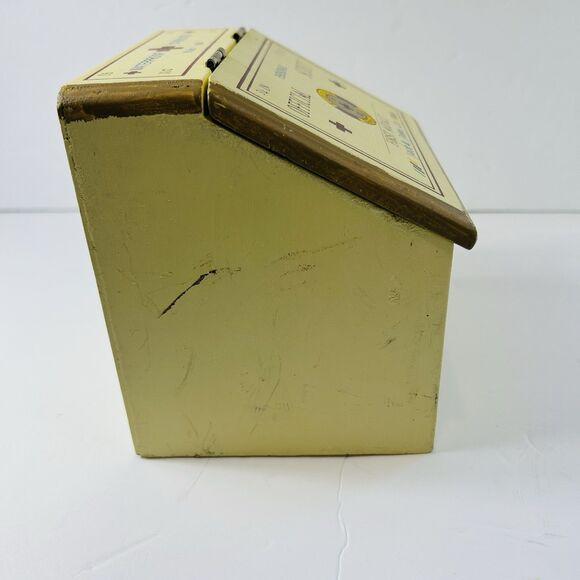 Vintage Official Scout Decorative Wood Box First Aid Kit Images Hinged 6X6" - Picture 4 of 9